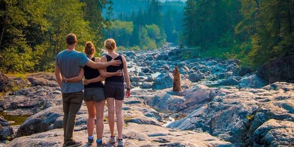 Hiking things to do in Vancouver Island - Wally Creek forest viewpoint