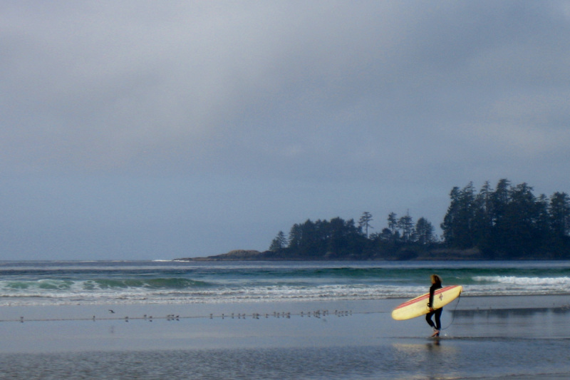 Grab a board and hit British Columbia's famous surf spot