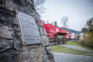 The last spike railroad in Revelstoke