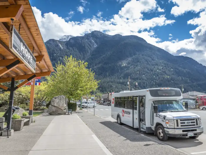 A stop in Hope during our Vancouver to Rockies Tour | Canadian Rockies Adventure Tour