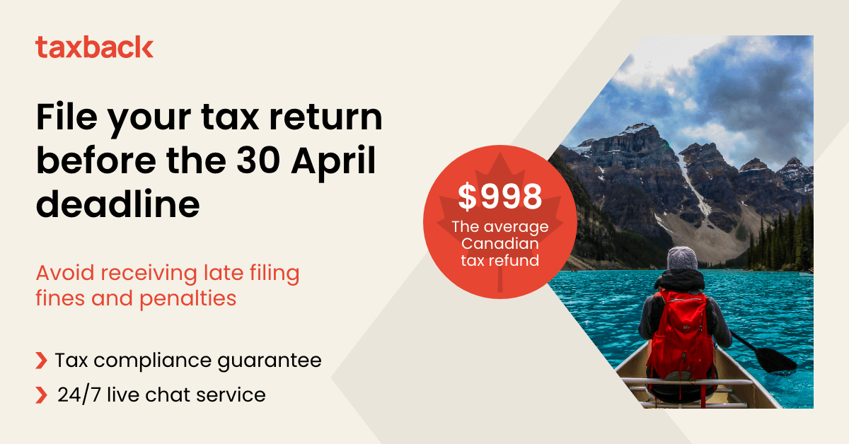 Filing Deadline of 30th April for Taxback