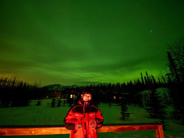 northern lights yukon